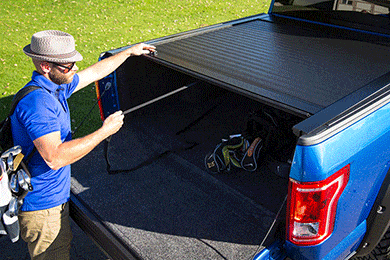 Pace Edwards Jackrabbit Tonneau Cover - Retractable Truck Bed Cover