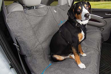 Kurgo Grip Dog Seat Cover - Kurgo Anti Slip Bench Seat Cover for Dogs