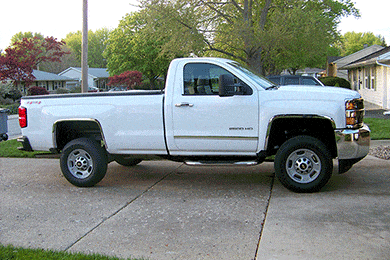 Putco Stainless Steel Fender Trim - Best Price on Putco Chrome Fender Trim for Trucks, SUV&#39;s & Cars