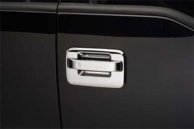 Putco Chrome Door Handle Covers, Chrome Door Handles