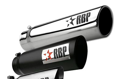 RBP Round Exhaust Tips - SHIPS FREE - AutoAnything