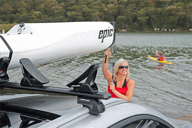 Rhino Rack Nautic Kayak Carrier - Best Price on Rhino Rack Rear & Side Loading Nautic Series Canoe & Kayak Racks