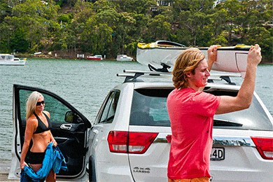 Rhino Rack Nautic Kayak Carrier - Best Price on Rhino Rack Rear & Side Loading Nautic Series Canoe & Kayak Racks