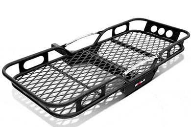 ROLA Hitch Mounted Cargo Carrier - 2 Piece Collapsable Hitch Cargo Carrier by Rola Racks