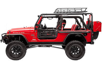 Body Armor Cargo Basket - Body Armor Jeep Basket