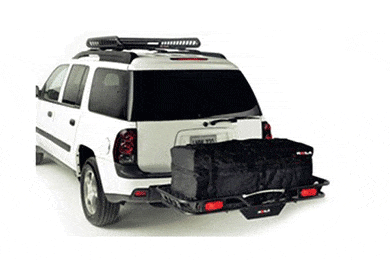 ROLA Hitch Mounted Cargo Carrier - 2 Piece Collapsable Hitch Cargo Carrier by Rola Racks