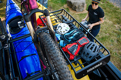 Yakima Skinny Warrior & Extension - Compact Roof Basket