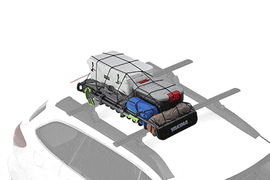 Yakima Skinny Warrior & Extension - Compact Roof Basket