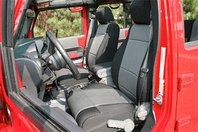 Rugged Ridge Neoprene Seat Covers - Jeep Neoprene Seat Covers by Rugged Ridge