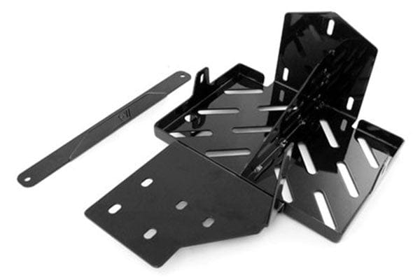 Rugged Ridge Dual Battery Tray - Rugged Ridge Dual Jeep Battery Tray