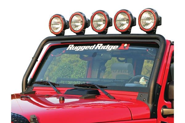 Rugged Ridge Windshield Light Bar, Rugged Ridge Windshield Mount Light Bars