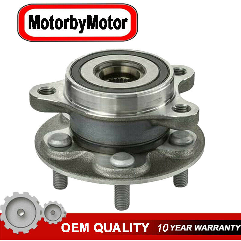 MotorbyMotor 513402 Front Wheel Bearing Hub Assembly Fits for Toyota Prius 2017 2018 2019 Wheel Hub w/5 Lugs