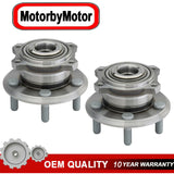 MotorbyMotor 512369 Rear Wheel Bearing Hub Assembly for 2009-2014 Dodge Charger, 2008-2014 Dodge Challenger, 2009-2014 Chrysler 300 Wheel Hub w/5 Lugs (2 PACK)