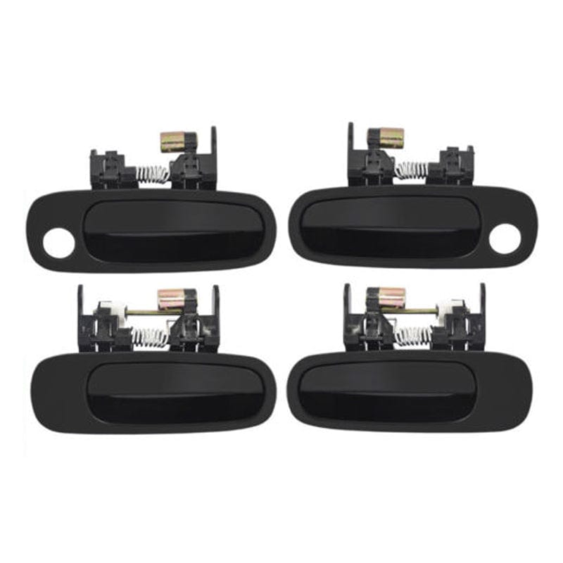 Exterior Outside Outer Textured Door Handle Kit Set of 4 for 98-02 Prizm Corolla