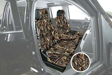 Saddleman True Timber Camo Seat Covers - Custom Fit Covers - Free Shipping!