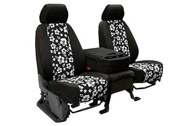 CalTrend Hawaiian NeoSupreme Seat Covers - Neoprene Hawaiian Print, Hibiscus Flower Seat Covers for Cars, Trucks & SUVs