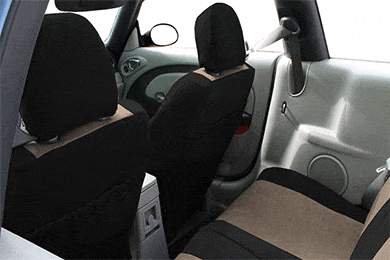 CalTrend MicroSuede Seat Covers - Cal Trend Micro Suede Synthetic Car Seat, Headrest & Armrest Covers - Black, Beige, Tan, Charcoal & Grey