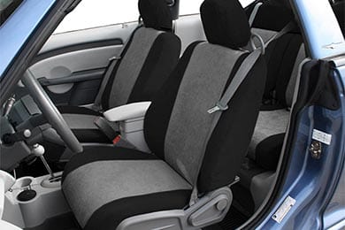 CalTrend MicroSuede Seat Covers - Cal Trend Micro Suede Synthetic Car Seat, Headrest & Armrest Covers - Black, Beige, Tan, Charcoal & Grey