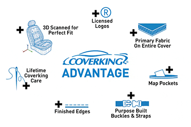 Coverking Spacer Mesh Seat Covers - Mesh Truck & Car Seat Covers