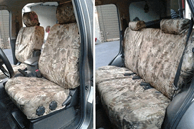 SKANDA Kryptek Camo Neosupreme Seat Covers By Coverking - Neoprene Seat Covers