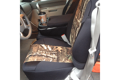 SKANDA Mossy Oak Camo Neosupreme Seat Covers By Coverking - Neoprene Seat Covers | AutoAnything