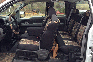 SKANDA Mossy Oak Camo Neosupreme Seat Covers By Coverking - Neoprene Seat Covers | AutoAnything