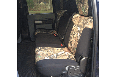 SKANDA Mossy Oak Camo Neosupreme Seat Covers By Coverking - Neoprene Seat Covers | AutoAnything