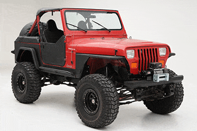 Smittybilt XRC Jeep Front Tube Fenders - Aftermarket XRC Fenders for Jeep Wranglers