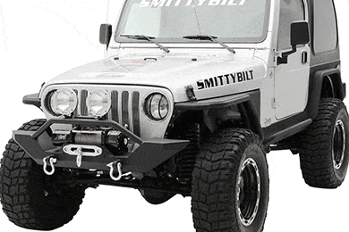 Smittybilt XRC Jeep Front Tube Fenders - Aftermarket XRC Fenders for Jeep Wranglers