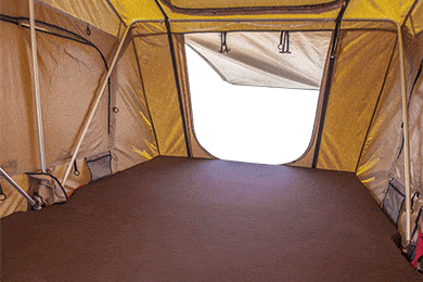 Smittybilt Overlander Tent - Overlander Rooftop Tent for Jeep Wrangler