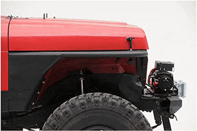 Smittybilt XRC Jeep Front Tube Fenders - Aftermarket XRC Fenders for Jeep Wranglers