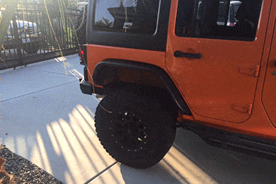 Snyper Jeep Fender Flares - Front and Rear Sets - FREE SHIPPING!