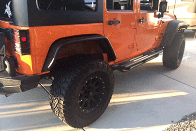 Snyper Jeep Fender Flares - Front and Rear Sets - FREE SHIPPING!