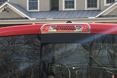 Spyder LED Third Brake Lights, Spyder Clear 3rd Brake Light, LED 3rd Brake Light