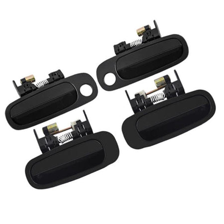 Exterior Door Handle Left Right Side for Chevy Prizm 1998-2002 Set of 4