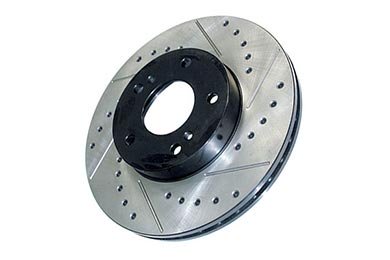 StopTech Drilled and Slotted Rotors - Free Shipping on Stop Tech Slotted & Cross Drilled Brake Rotors