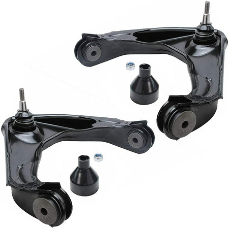 MotorbyMotor 13pc Front Upper and Lower Control Arm Suspension Kit Ball Joint w/Tie Rods Sway Bar Links Fits for Chevy Avalanche Suburban 2500, Silverado 1500 2500 3500,GMC Sierra 1500 2500 3500