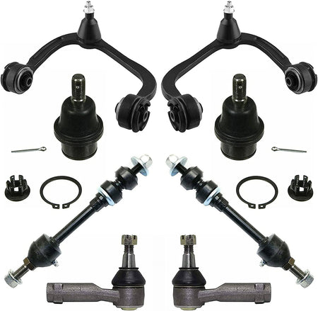 Ford F-150 Front Suspension Kit - Control Arms, Ball Joints, Tie Rods (05-08 4WD)