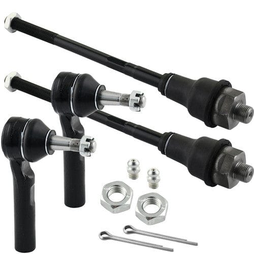 Front Inner Outer Tie Rod End for Yukon Silverado Sierra 1500 Tahoe Avalanche 2pcs