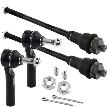 Front Inner Outer Tie Rod End for Yukon Silverado Sierra 1500 Tahoe Avalanche 2pcs
