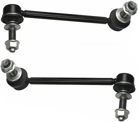 MotorbyMotor 14pc Front Upper and Lower Control Arm Suspension Kit Pre-Assembled Ball Joint w/Inner and Outer Tie Rods Sway Bar Links Fits for Chrysler 300, Dodge Challenger Charger Magnum 2WD