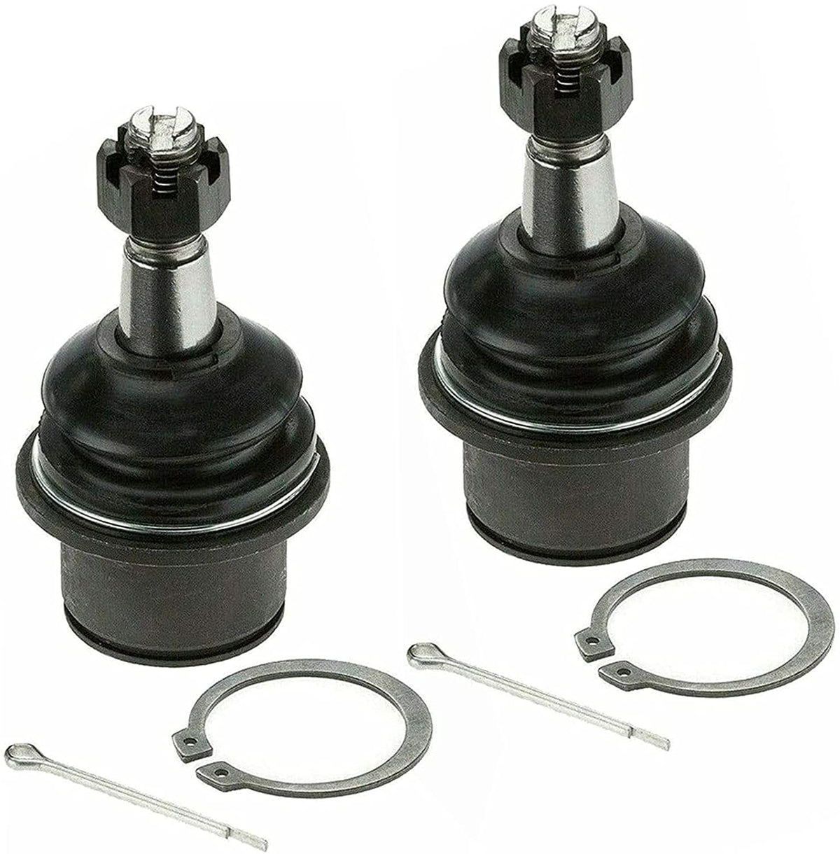 MotorbyMotor 14pc Front Upper and Lower Control Arm Suspension Kit Pre-Assembled Ball Joint w/Inner and Outer Tie Rods Sway Bar Links Fits for Chrysler 300, Dodge Challenger Charger Magnum 2WD