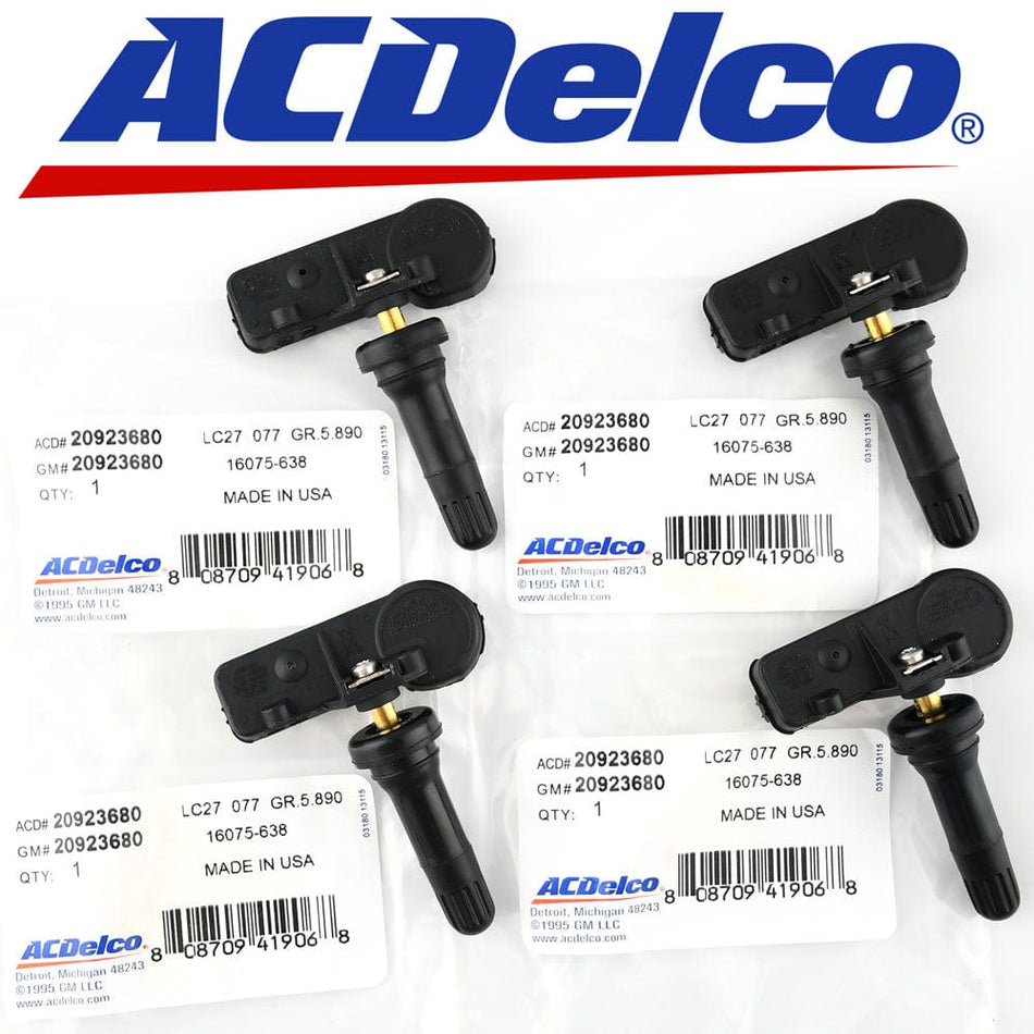 ACDelco Tire Pressure Sensor TPMS For Chevy Silverado Suburban Tahoe Travers