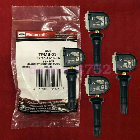 Motorcraft TPM-35 Tire Pressure Monitor Sensor F2GZ-1A189-A Ford F-150 Explorer Mustang  4pcs