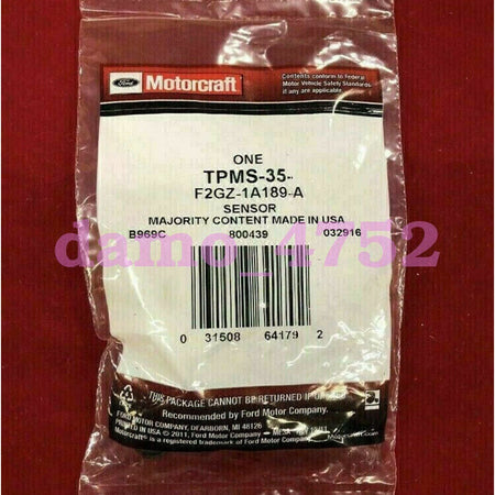 Motorcraft TPM-35 Tire Pressure Monitor Sensor F2GZ-1A189-A Ford F-150 Explorer Mustang  4pcs
