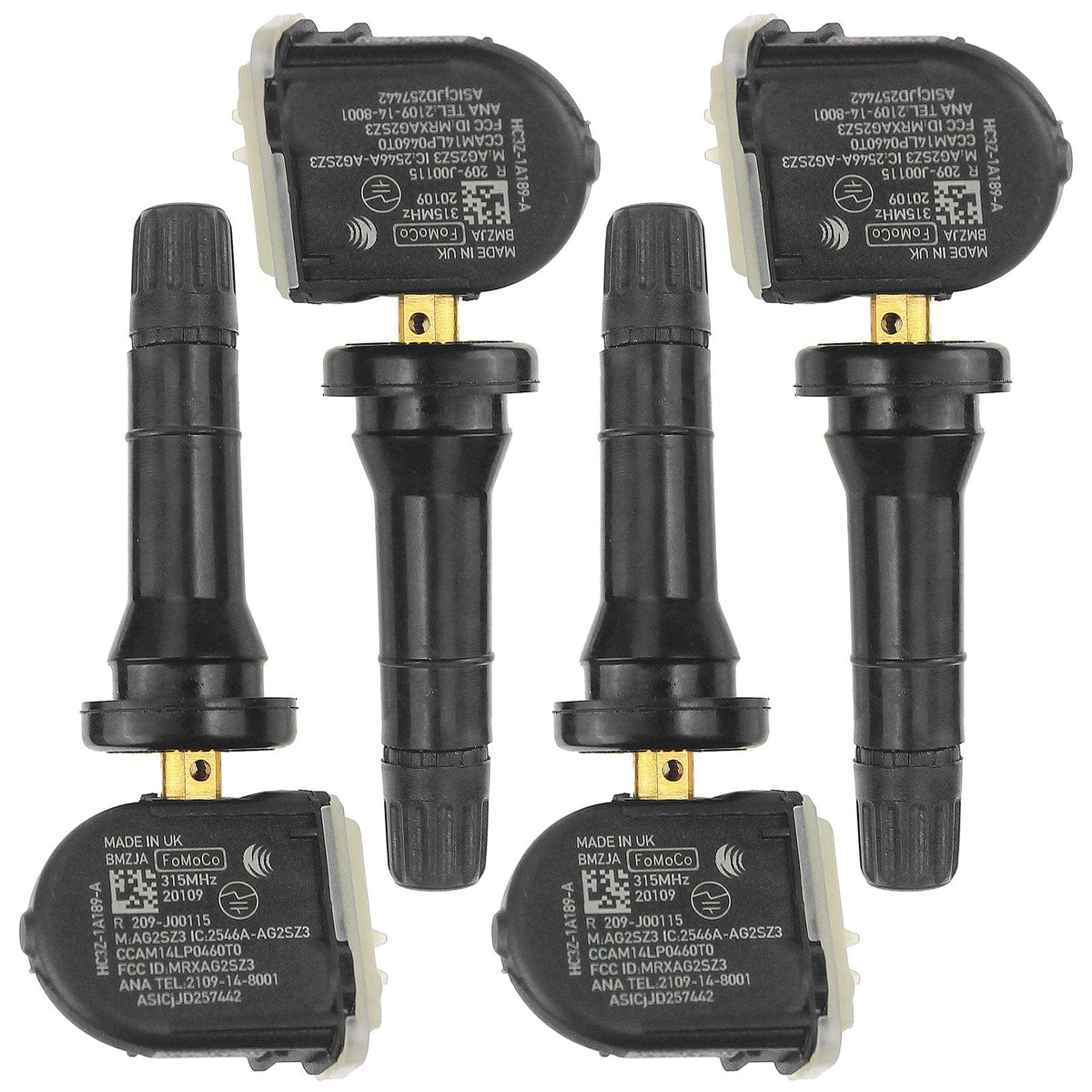 Motorcraft TPMS-42 Tpms Tire Pressure Monitor Sensor Kit 4 pcs