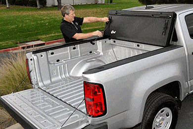 Bak Bakflip Fibermax Tonneau Cover - Folding Tonneau  Truck Bed Cover