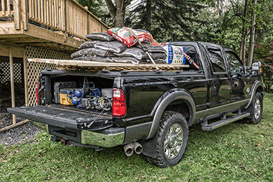 DiamondBack HD Aluminum Tonneau Cover - Heavy-Duty Truck Bed Cover