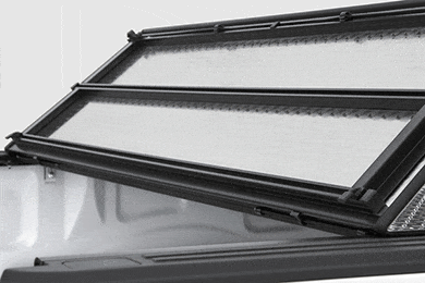 Lomax Professional Series Tri-Fold Tonneau Cover - Folding Truck Bed Cover
