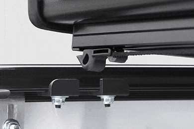 Lomax Professional Series Tri-Fold Tonneau Cover - Folding Truck Bed Cover